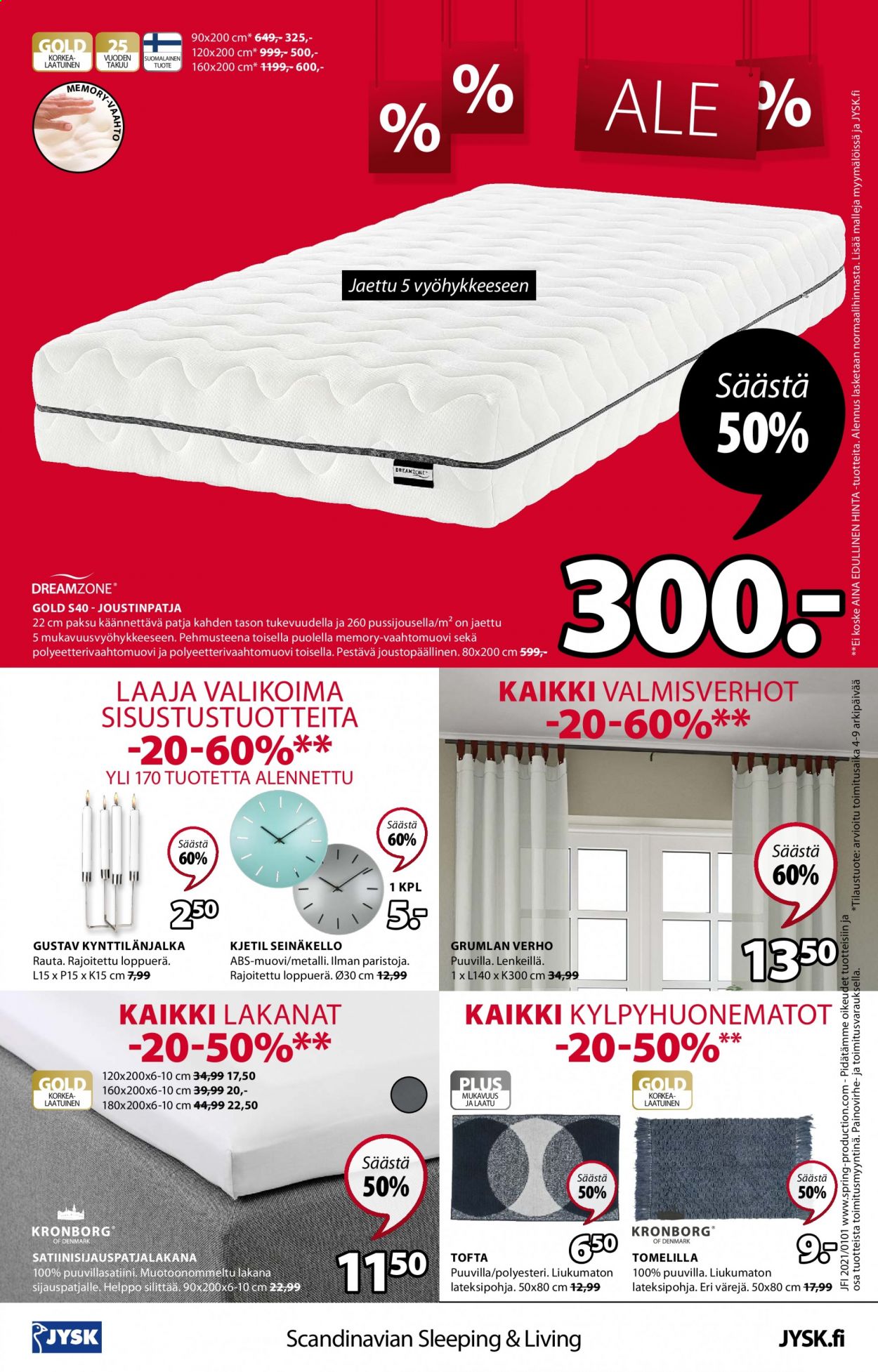 JYSK tarjoukset - 04.01.2021 - 17.01.2021. Sivu 16