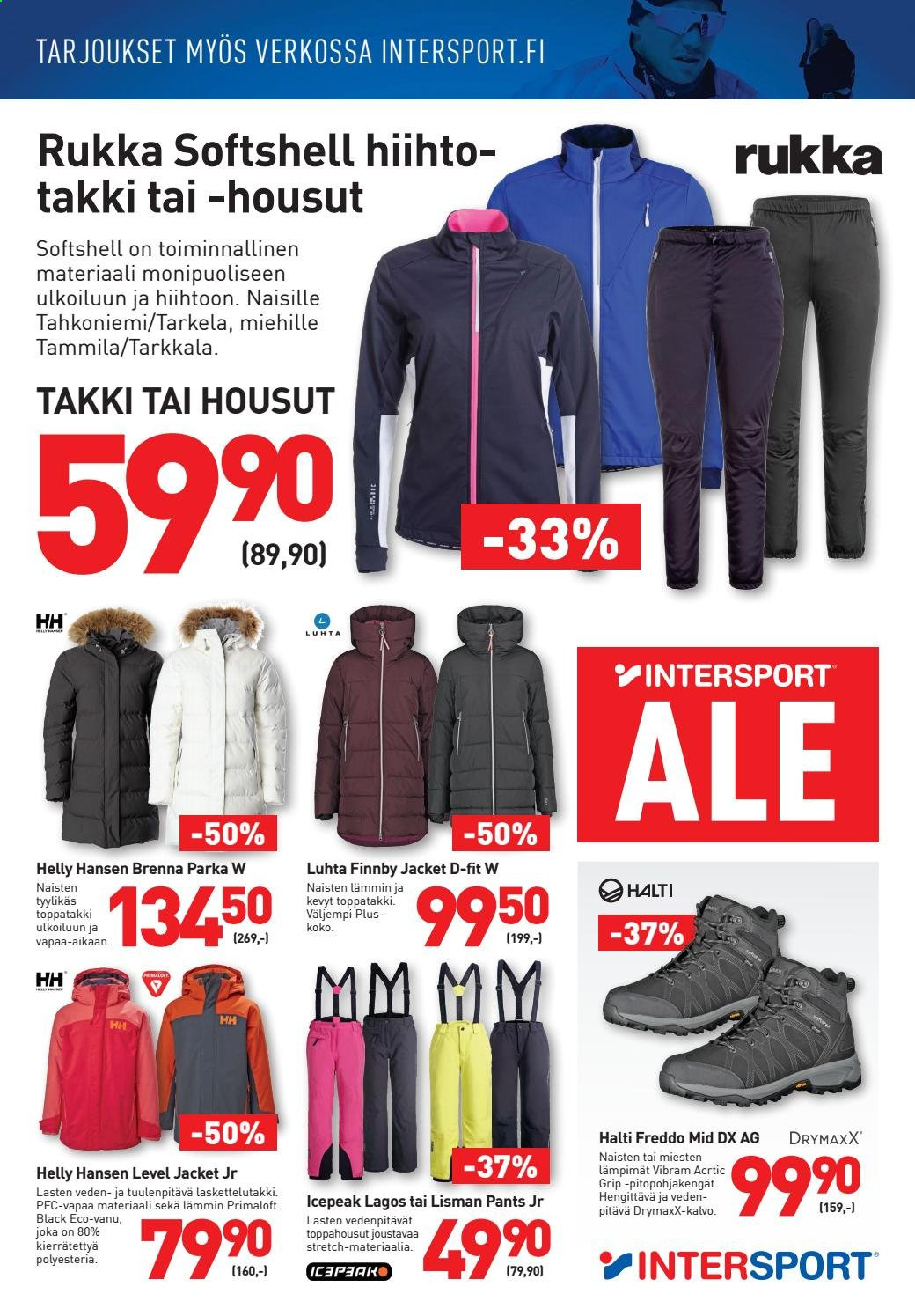 Intersport tarjoukset - 03.01.2021 - 17.01.2021. Sivu 3