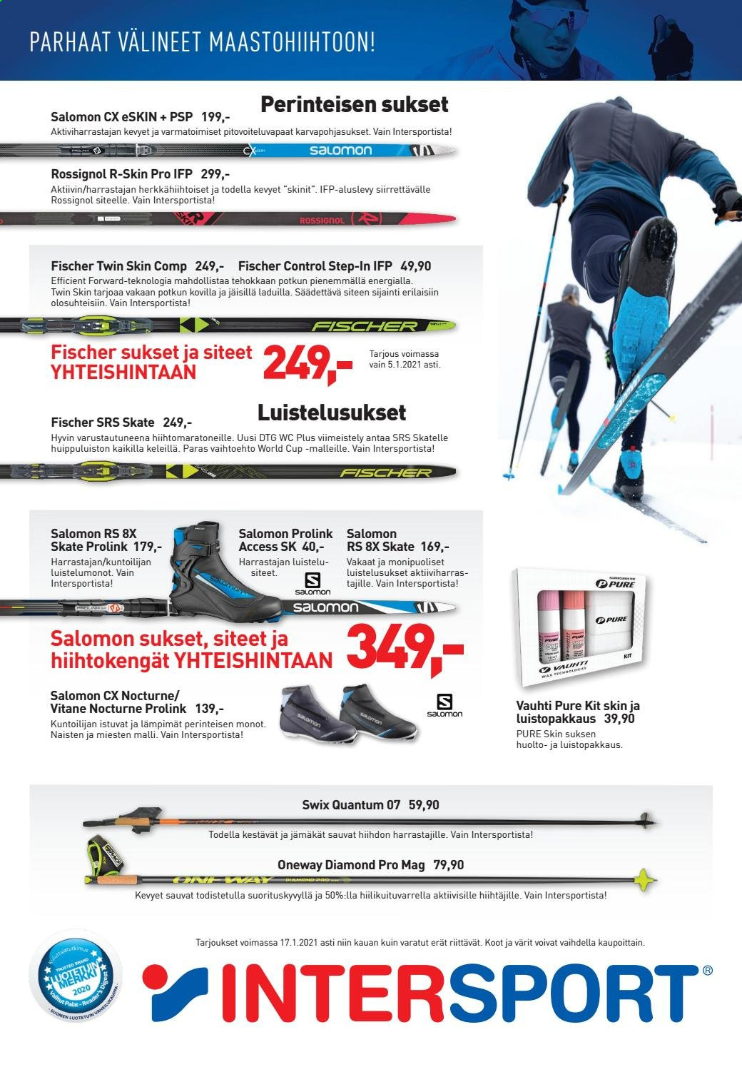 Intersport tarjoukset - 03.01.2021 - 17.01.2021. Sivu 4