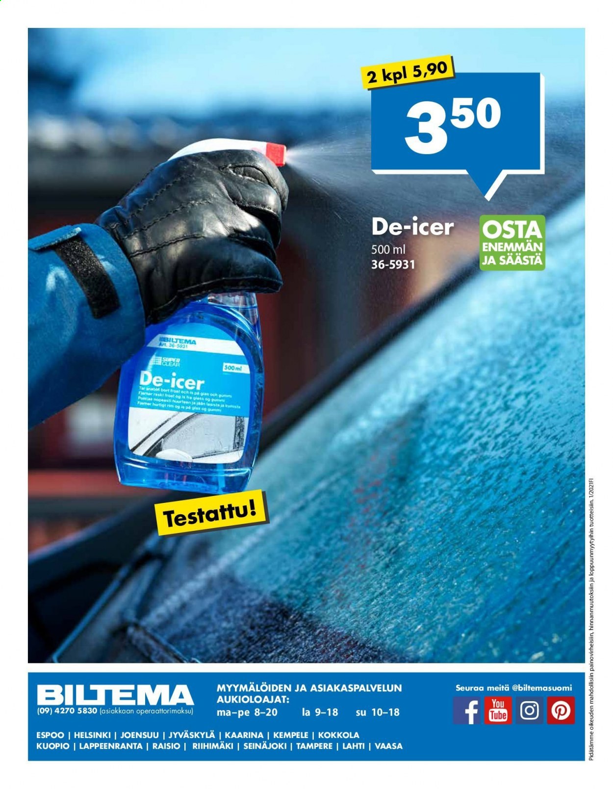 Biltema tarjoukset - 04.01.2021 - 10.01.2021. Sivu 8