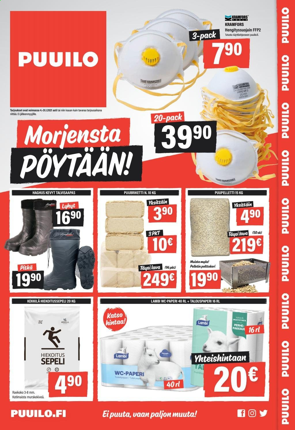 Puuilo tarjoukset - 04.01.2021 - 31.01.2021. Sivu 1