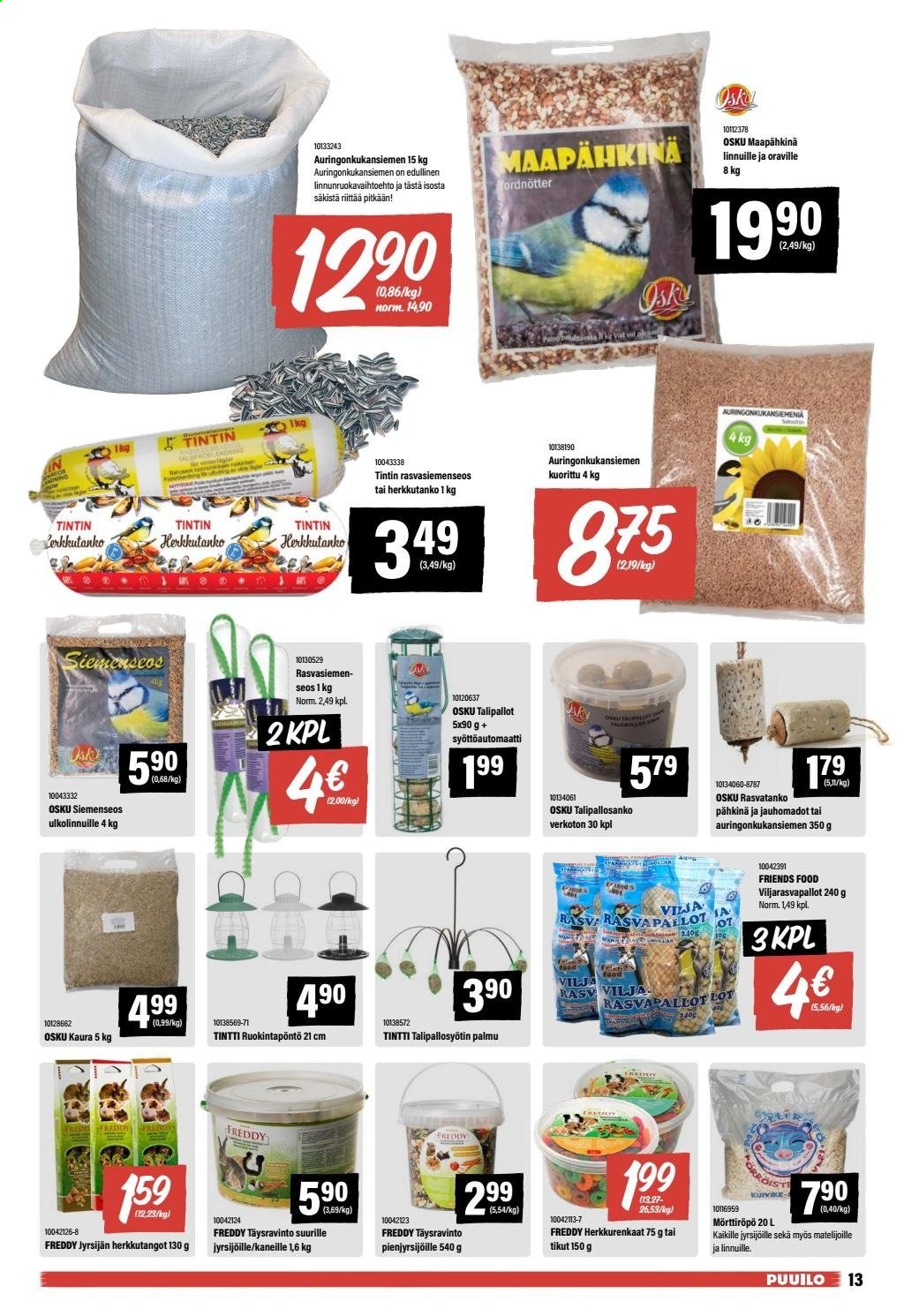 Puuilo tarjoukset - 04.01.2021 - 31.01.2021. Sivu 13