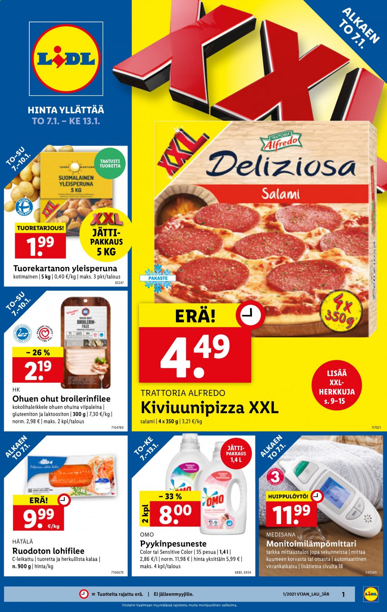 Lidl tarjoukset - 07.01.2021 - 13.01.2021. Sivu 1