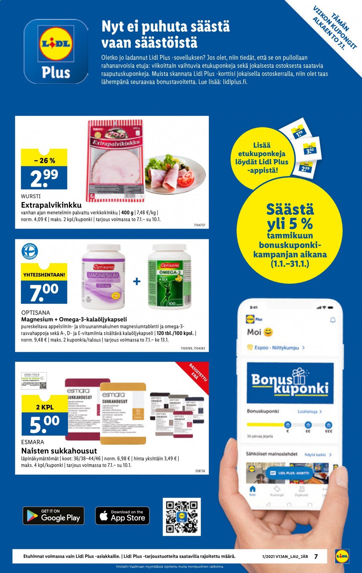 Lidl tarjoukset - 07.01.2021 - 13.01.2021. Sivu 7