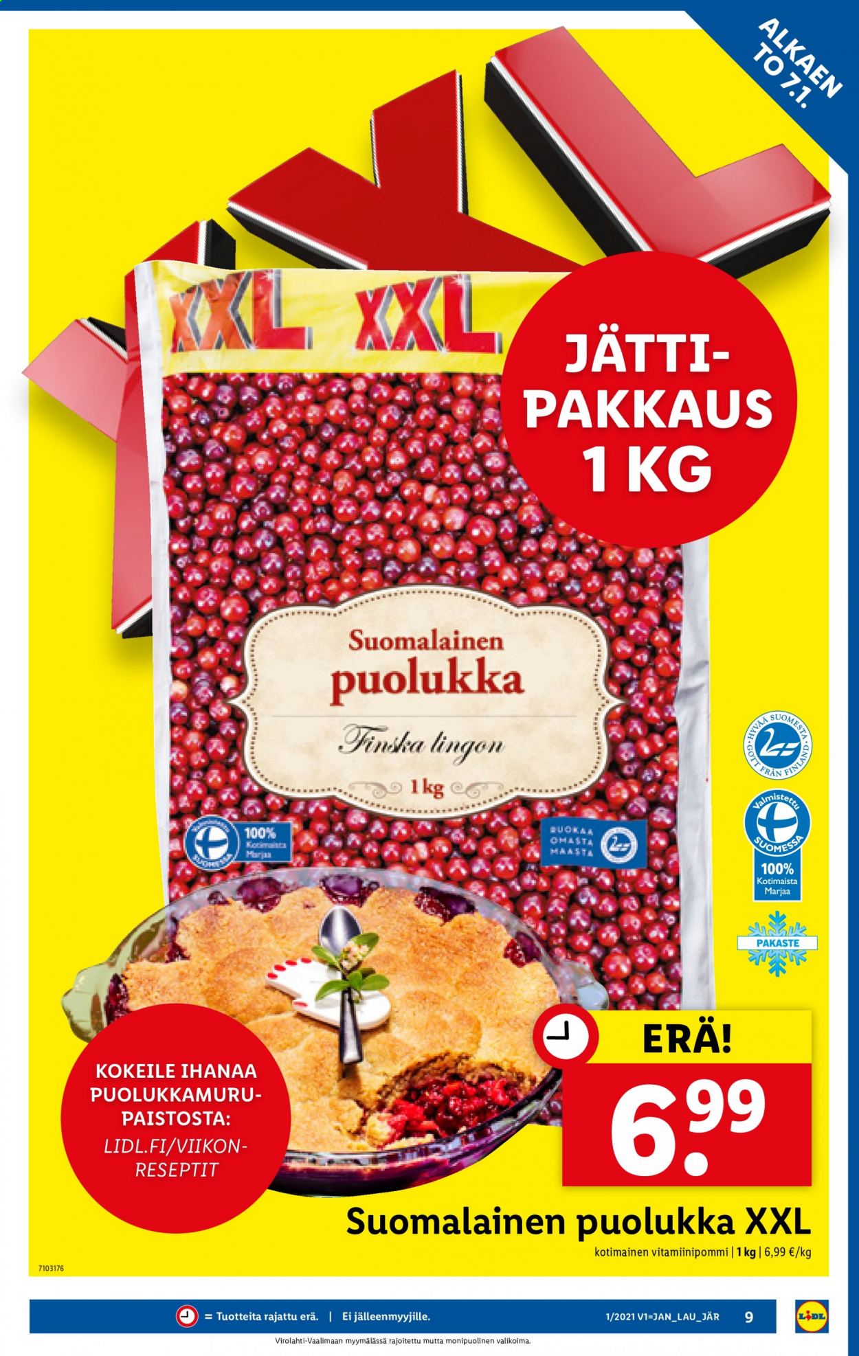 Lidl tarjoukset - 07.01.2021 - 13.01.2021. Sivu 9