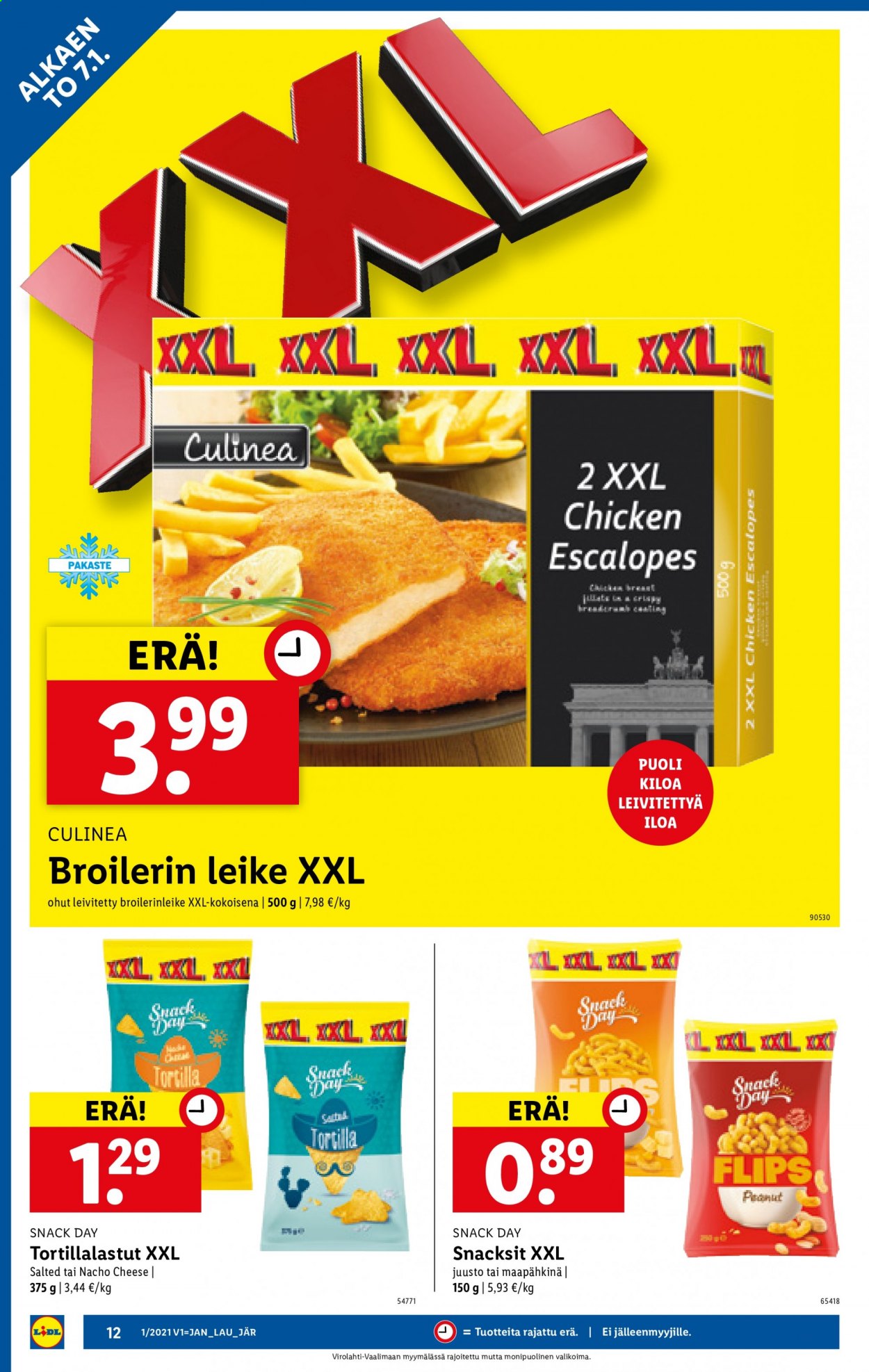 Lidl tarjoukset - 07.01.2021 - 13.01.2021. Sivu 12