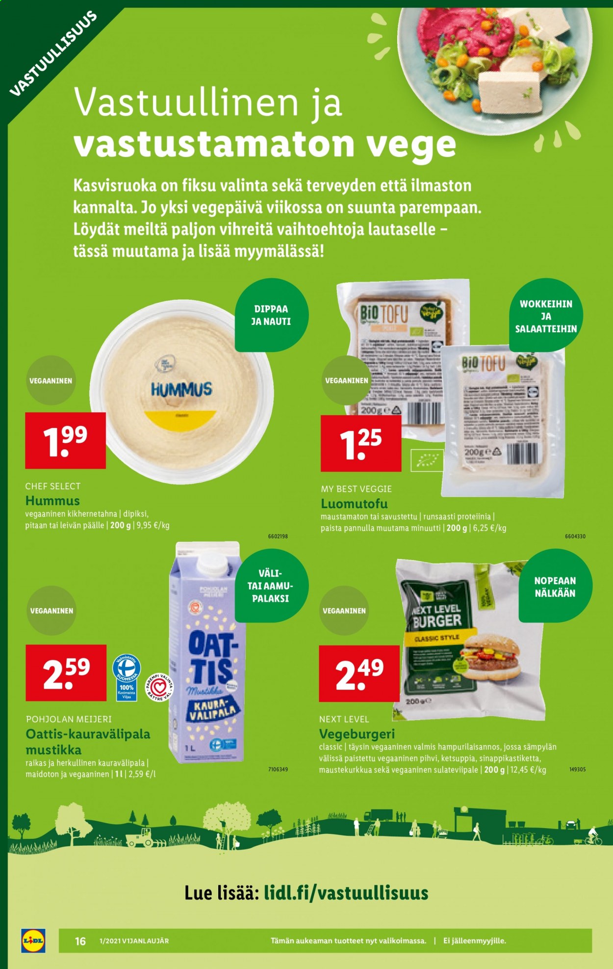 Lidl tarjoukset - 07.01.2021 - 13.01.2021. Sivu 16
