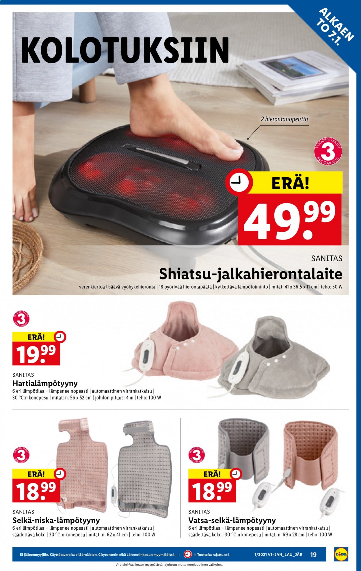 Lidl tarjoukset - 07.01.2021 - 13.01.2021. Sivu 19