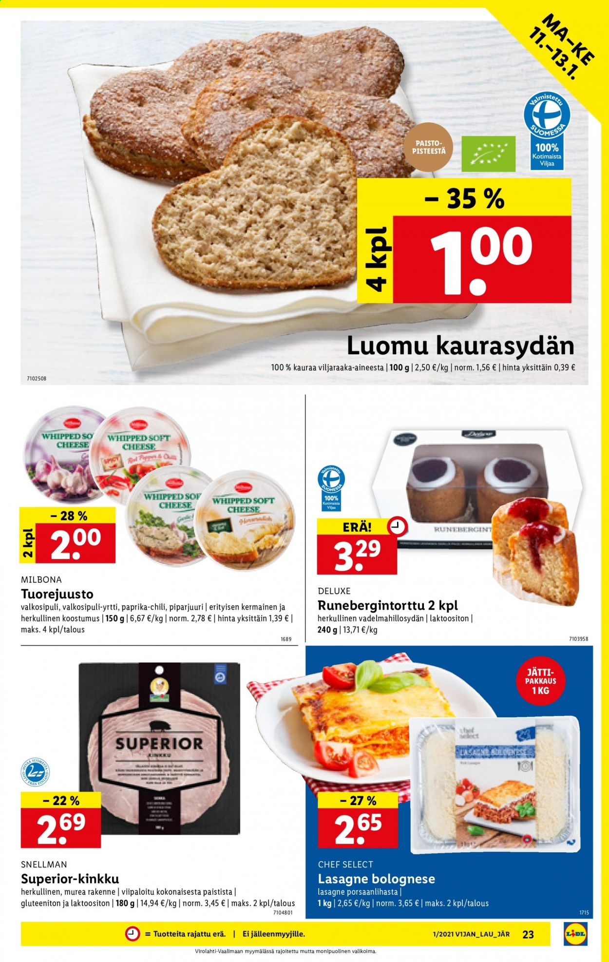 Lidl tarjoukset - 07.01.2021 - 13.01.2021. Sivu 23