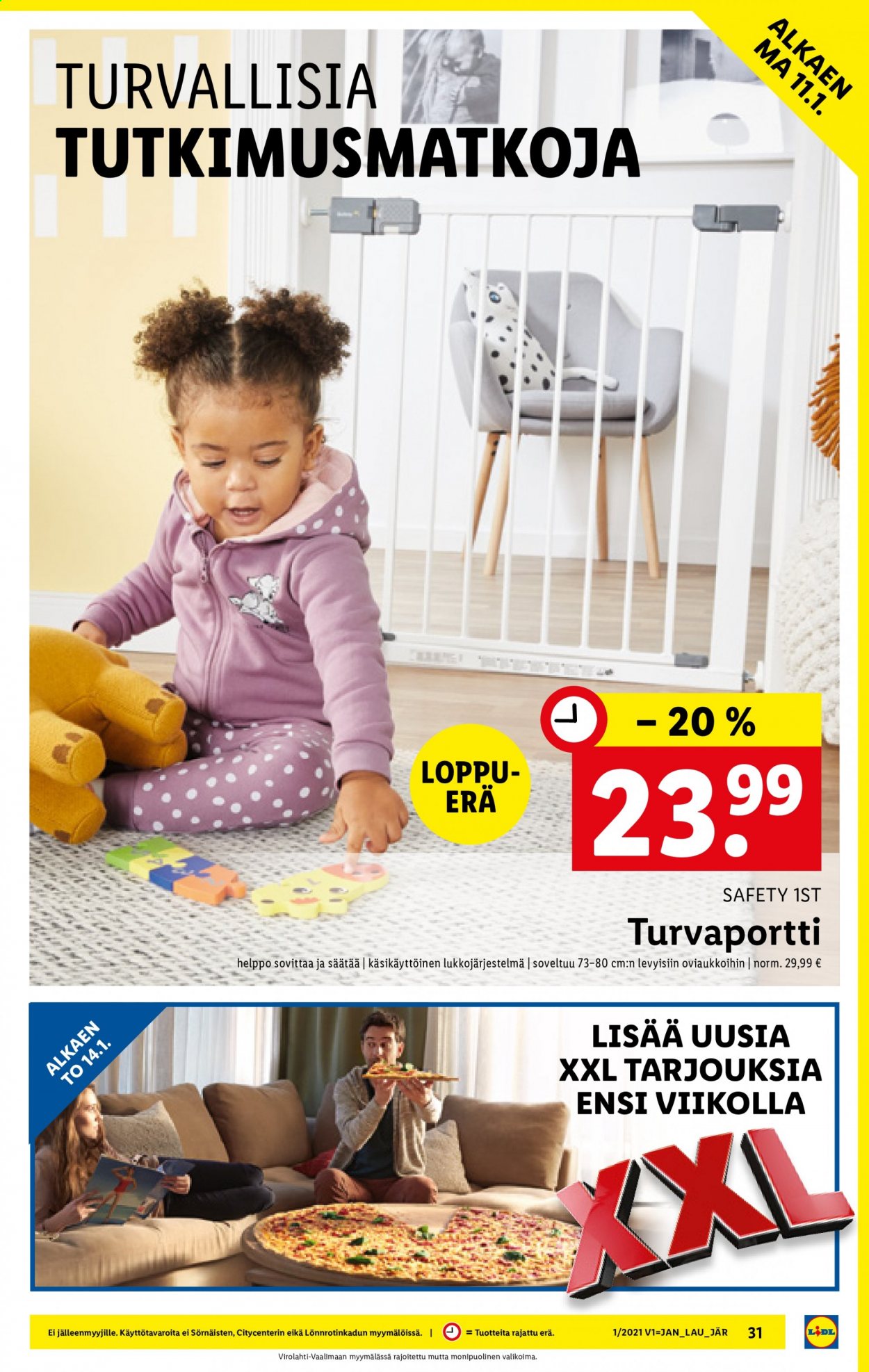 Lidl tarjoukset - 07.01.2021 - 13.01.2021. Sivu 31