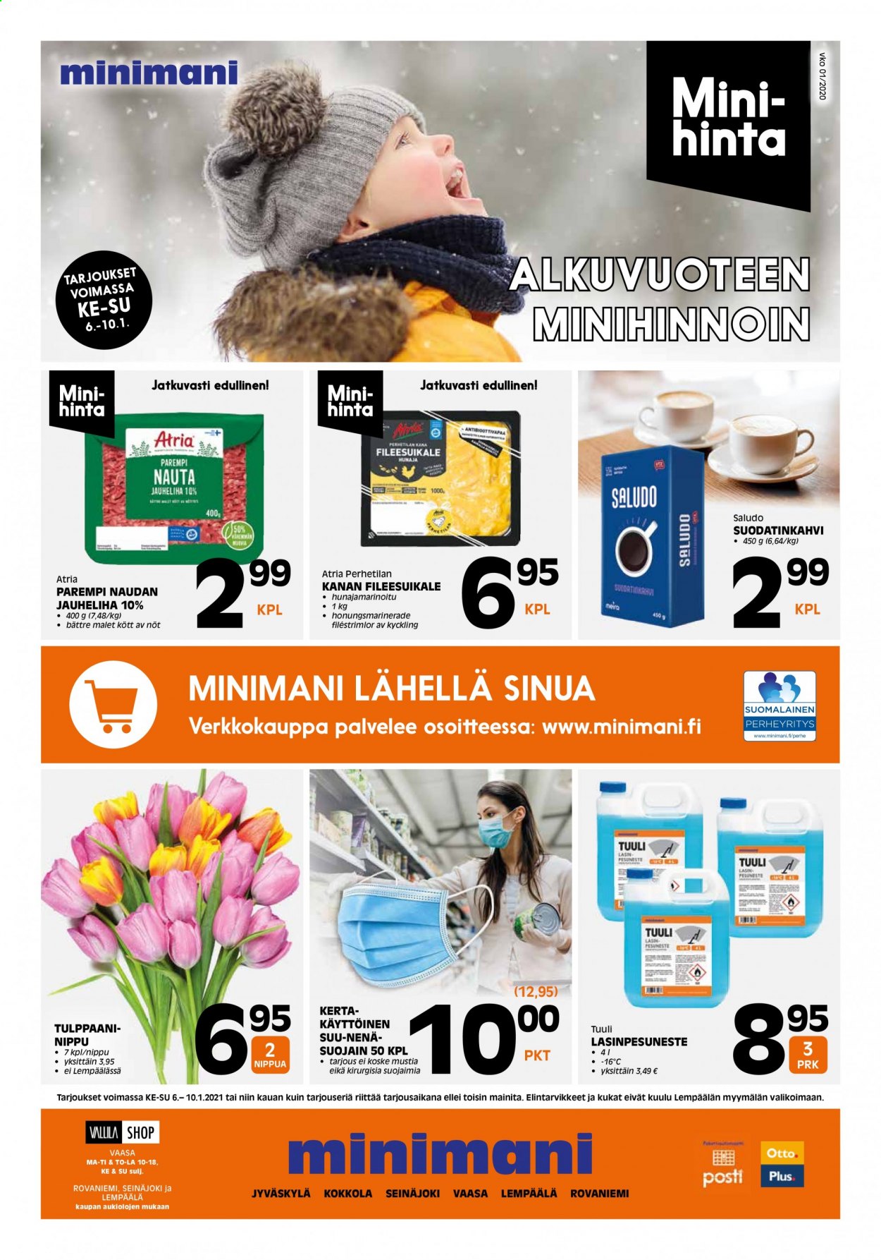 Minimani tarjoukset - 06.01.2021 - 10.01.2021. Sivu 1