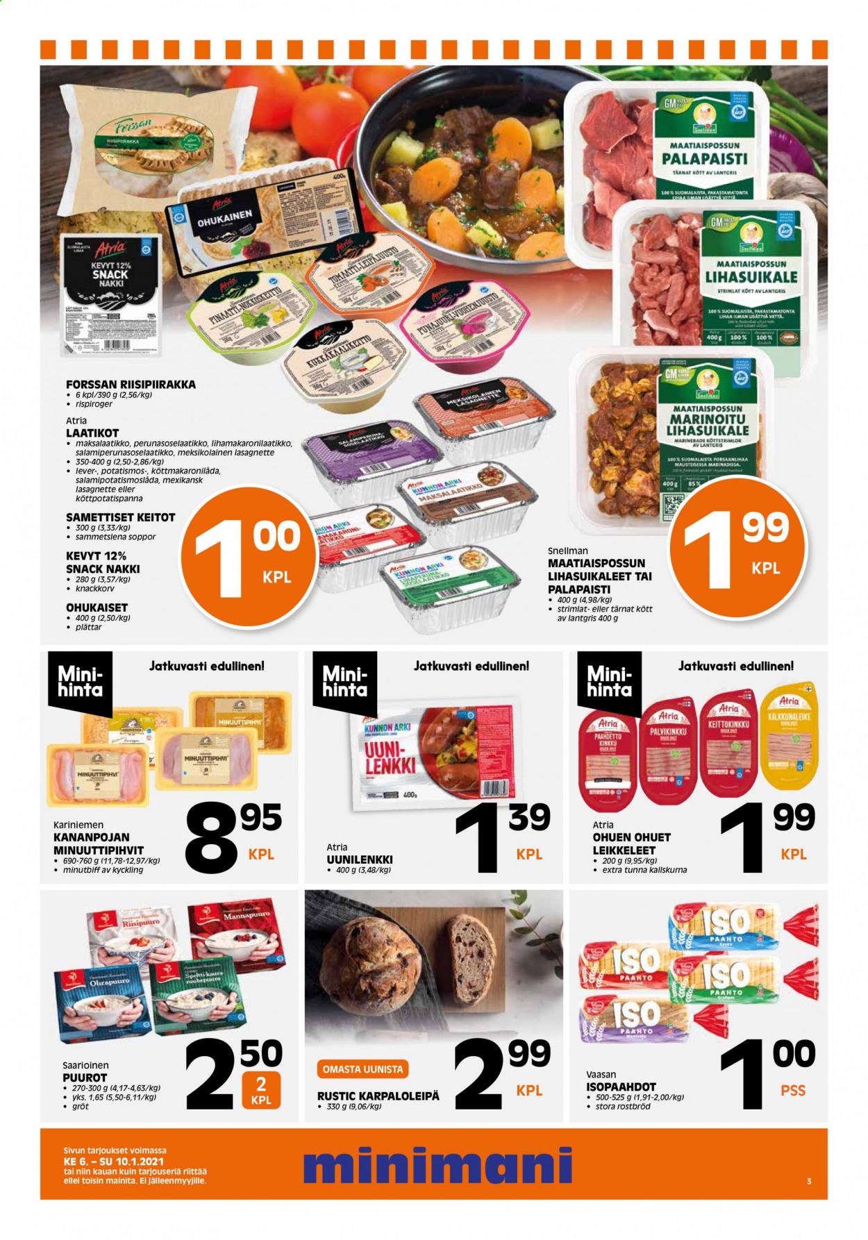 Minimani tarjoukset - 06.01.2021 - 10.01.2021. Sivu 3