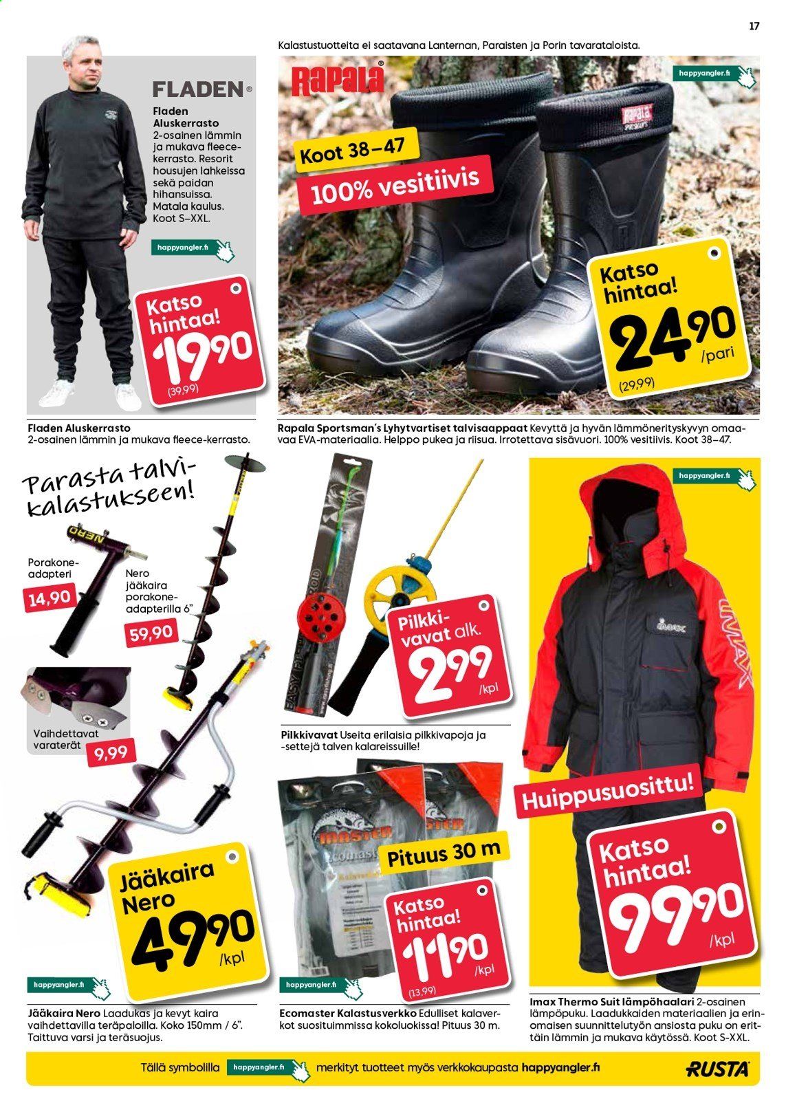 Rusta tarjoukset - 06.01.2021 - 12.01.2021. Sivu 17