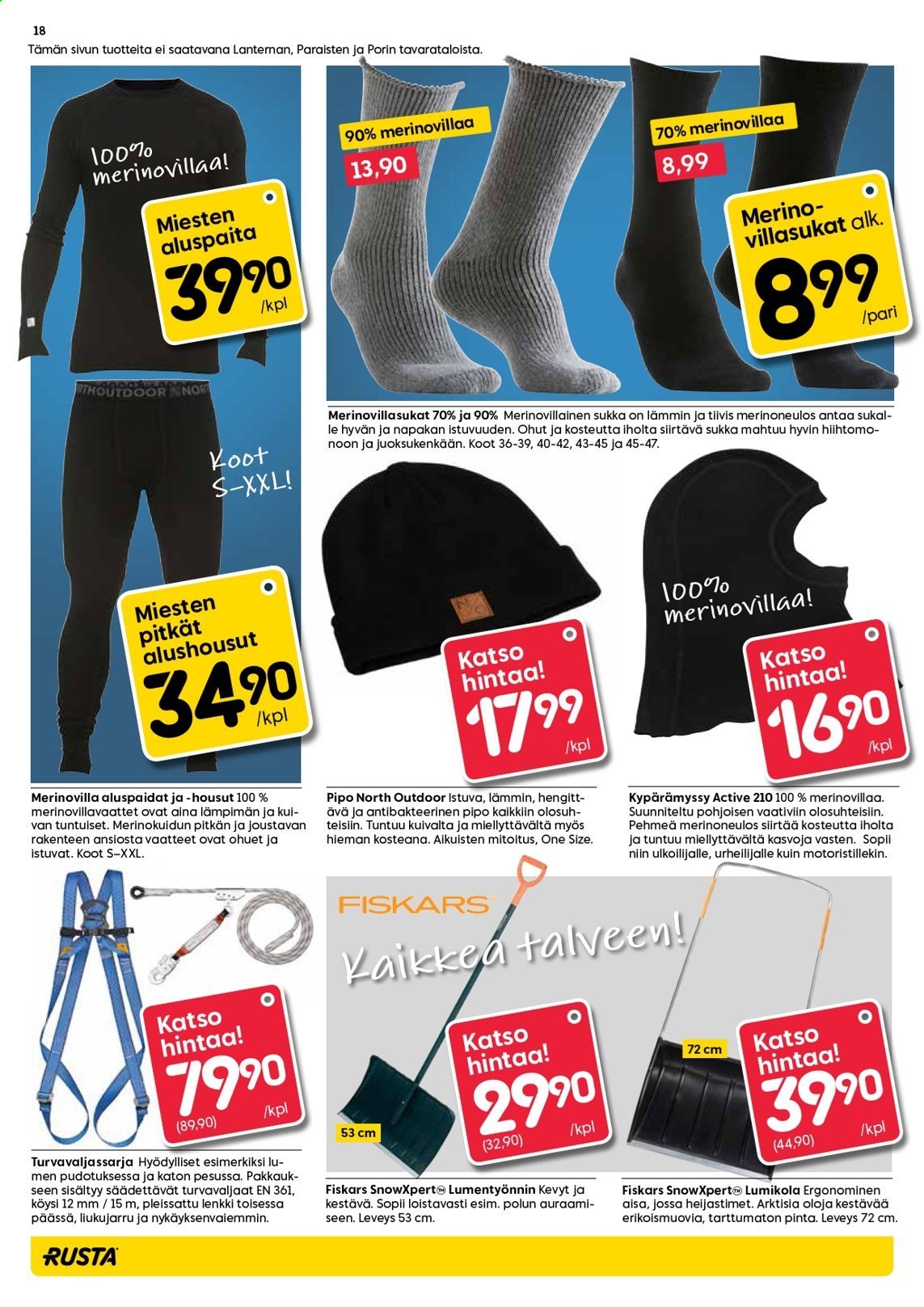 Rusta tarjoukset - 06.01.2021 - 12.01.2021. Sivu 18