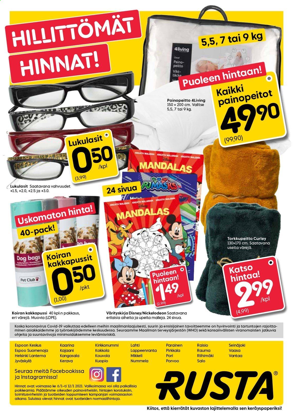 Rusta tarjoukset - 06.01.2021 - 12.01.2021. Sivu 20