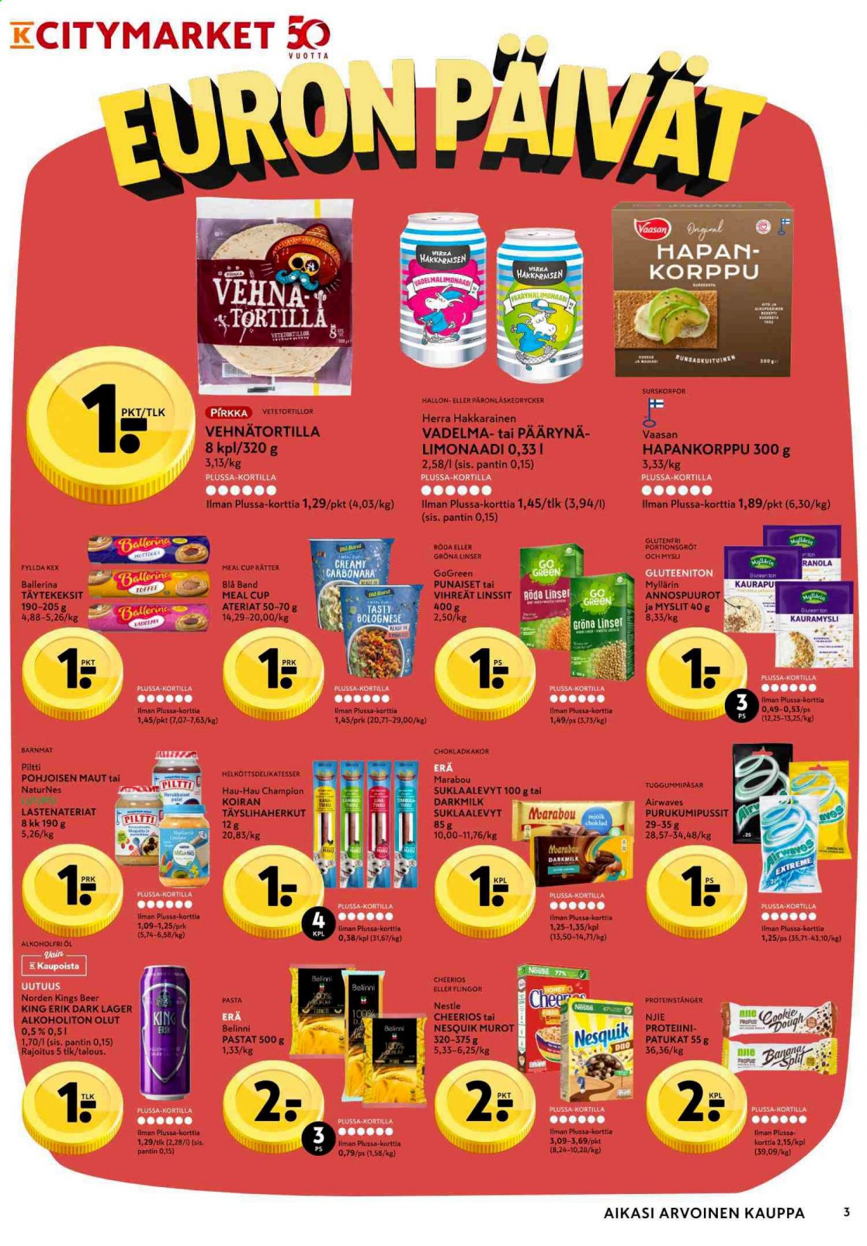 K-citymarket tarjoukset - 11.01.2021 - 13.01.2021. Sivu 3