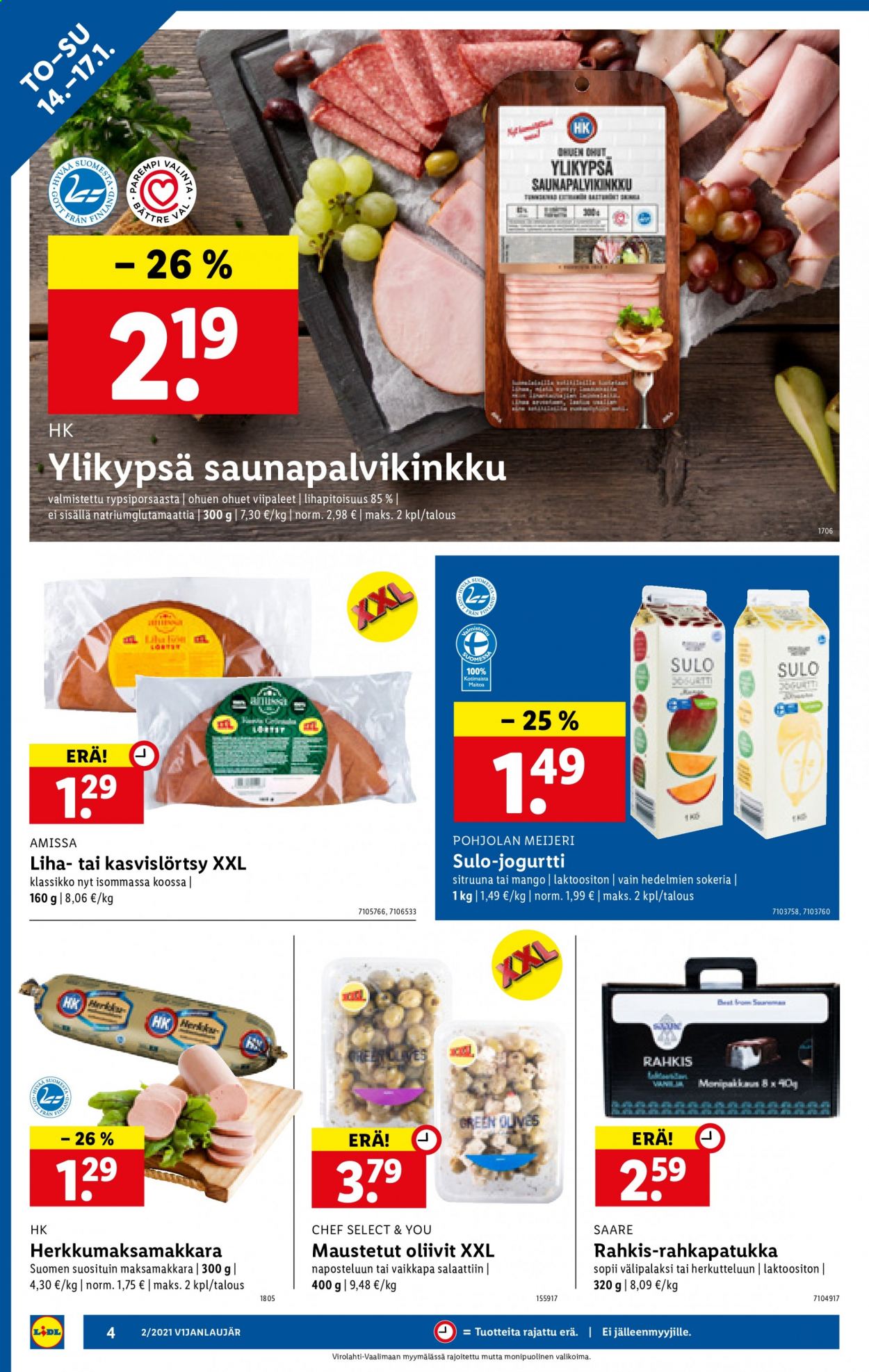 Lidl tarjoukset - 14.01.2021 - 20.01.2021. Sivu 4