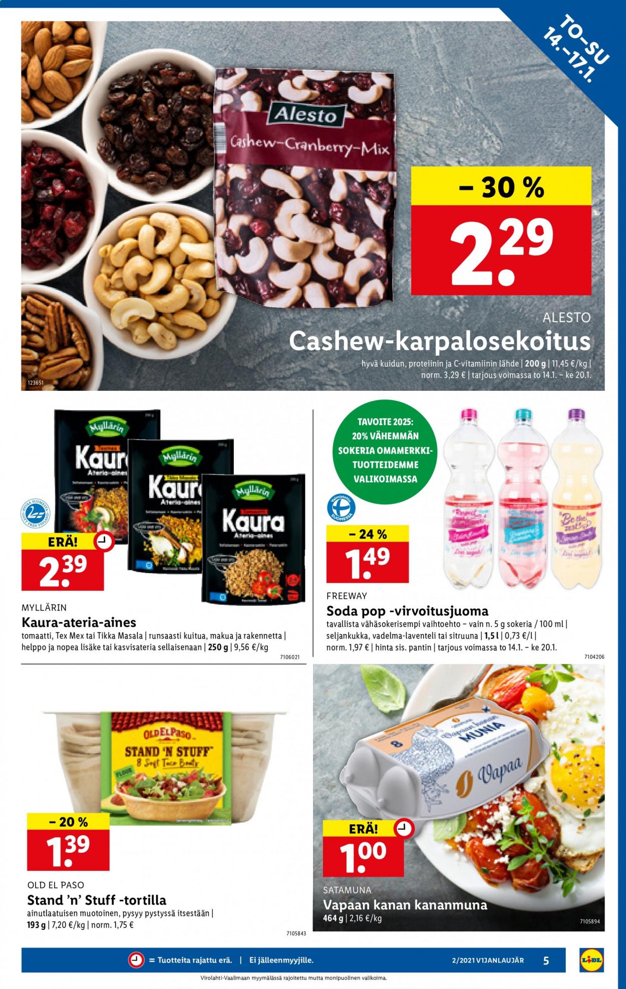 Lidl tarjoukset - 14.01.2021 - 20.01.2021. Sivu 5