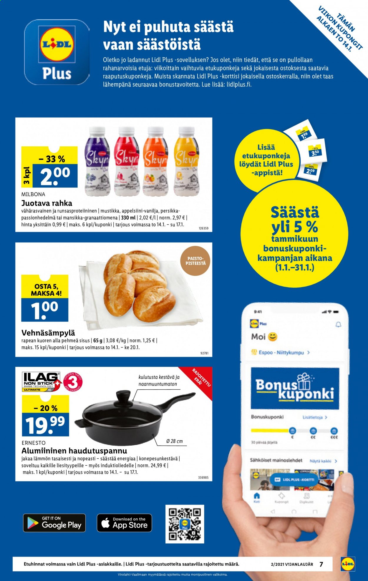 Lidl tarjoukset - 14.01.2021 - 20.01.2021. Sivu 7