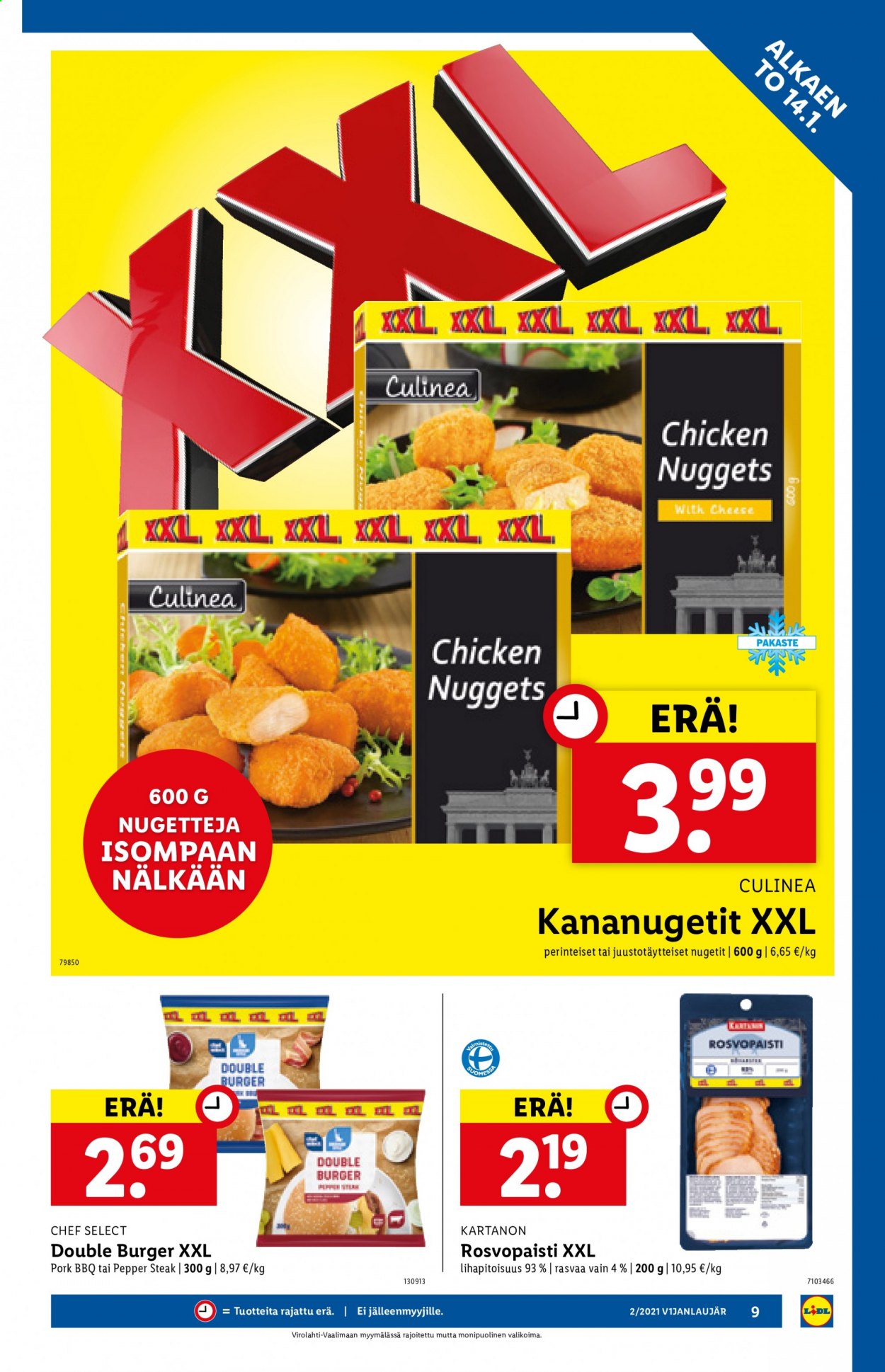 Lidl tarjoukset - 14.01.2021 - 20.01.2021. Sivu 9