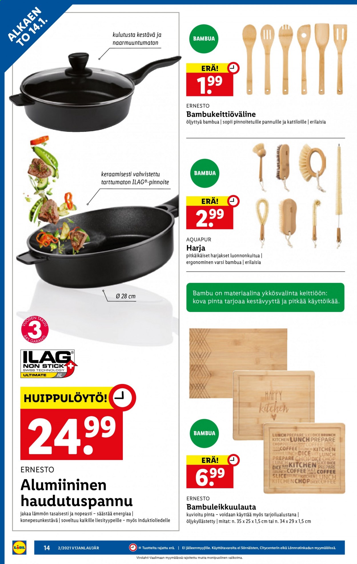 Lidl tarjoukset - 14.01.2021 - 20.01.2021. Sivu 14