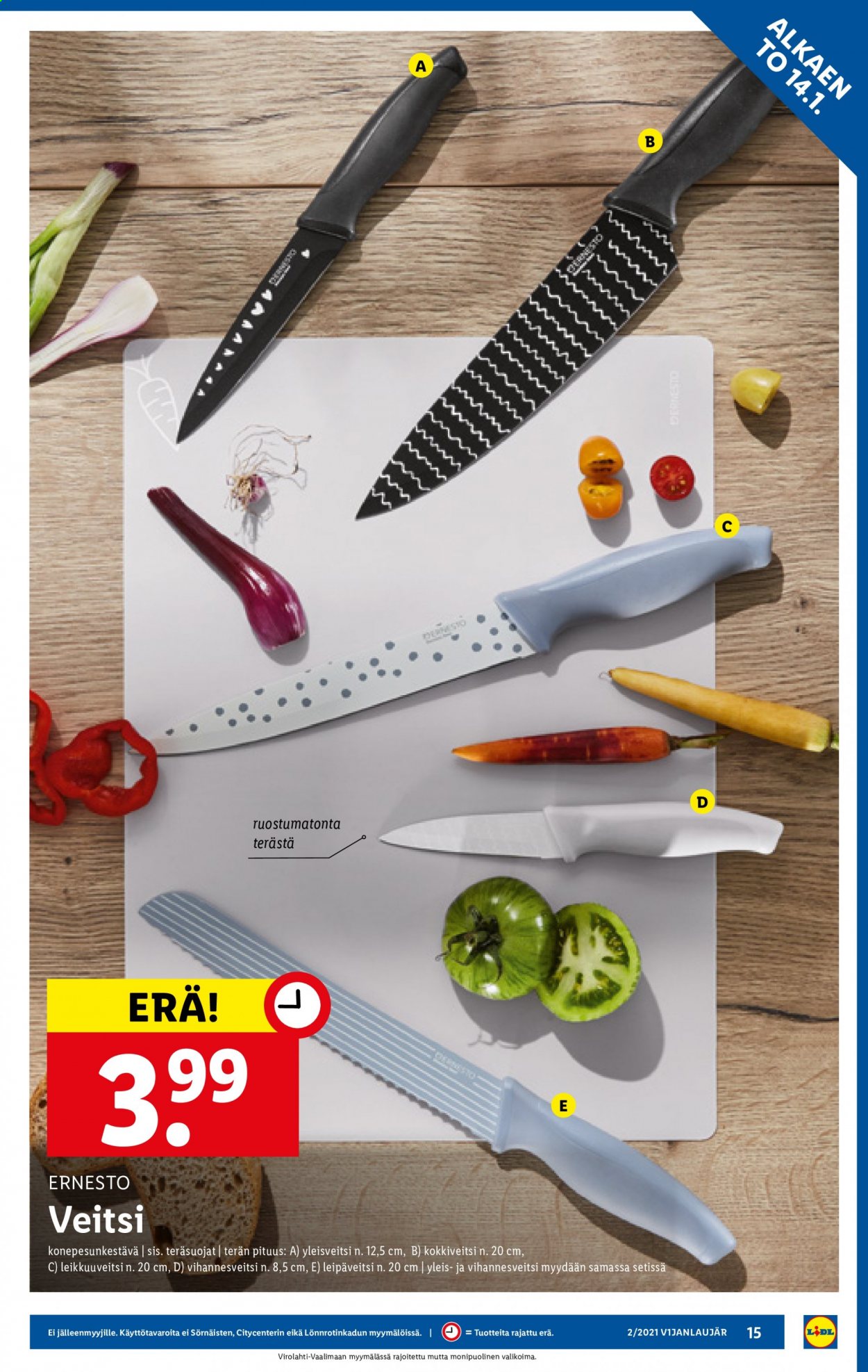 Lidl tarjoukset - 14.01.2021 - 20.01.2021. Sivu 15