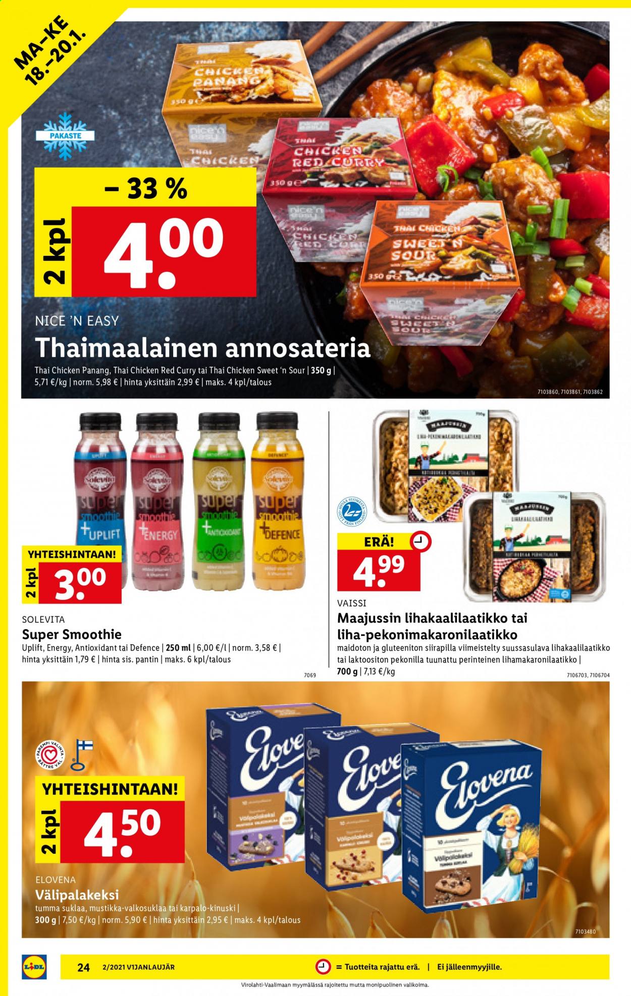 Lidl tarjoukset - 14.01.2021 - 20.01.2021. Sivu 24
