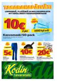 Kodintavaratalo tarjoukset  - 11.01.2021 - 20.01.2021.