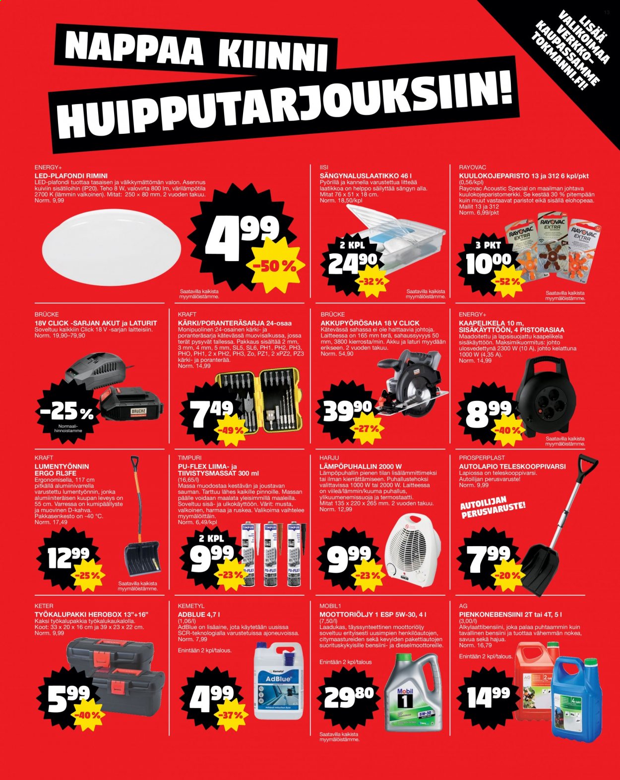 Tokmanni tarjoukset - 11.01.2021 - 17.01.2021. Sivu 13