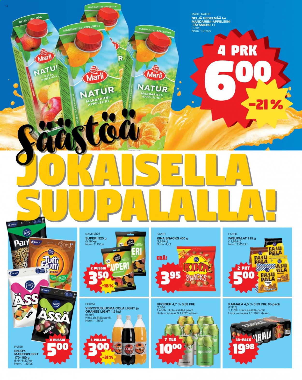 Tokmanni tarjoukset - 11.01.2021 - 17.01.2021. Sivu 14