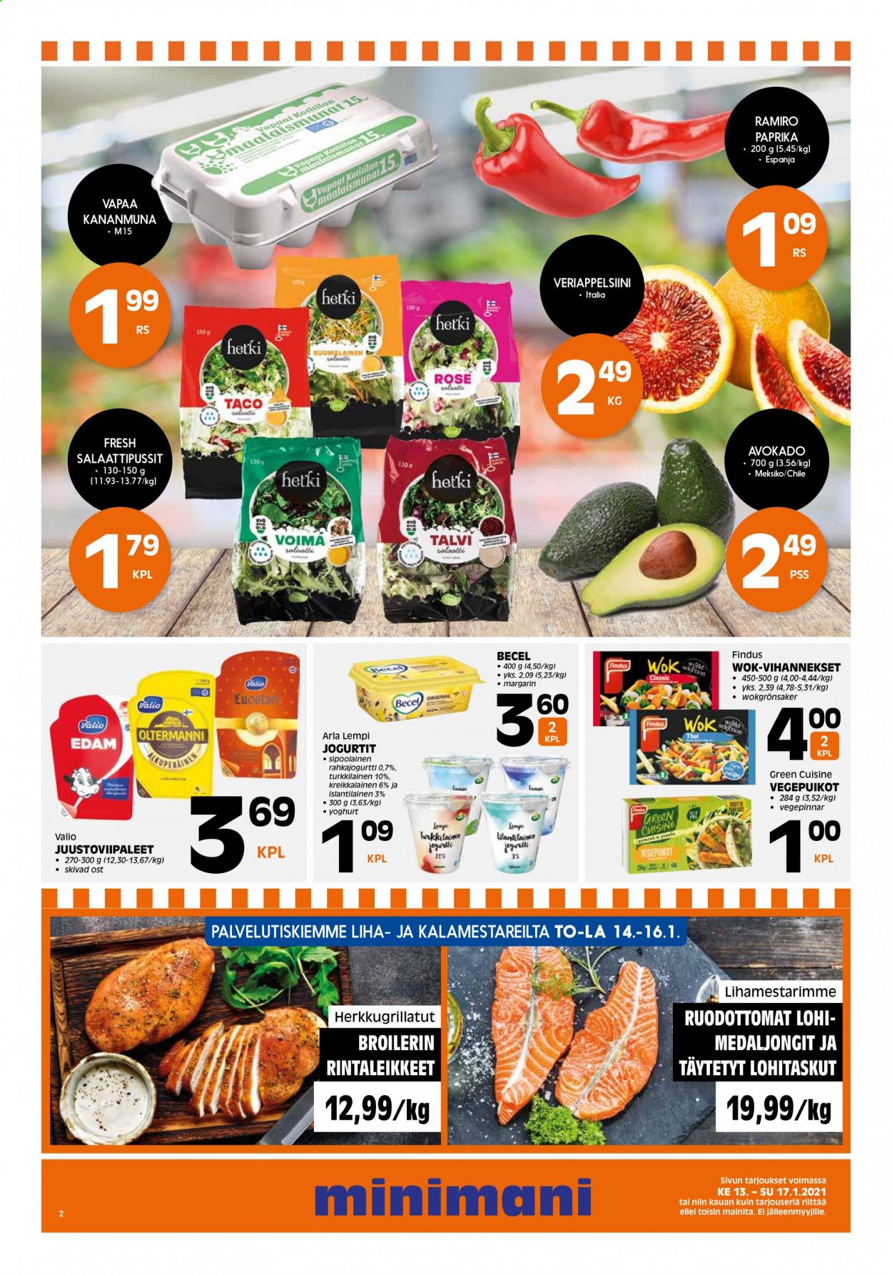 Minimani tarjoukset - 13.01.2021 - 17.01.2021. Sivu 2