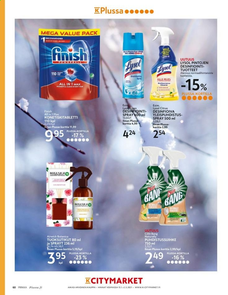 K-citymarket tarjoukset - 13.01.2021 - 28.01.2021. Sivu 60