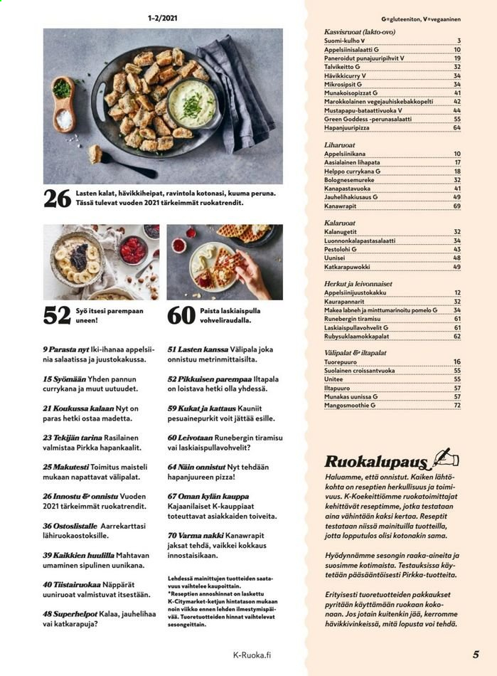 K-market tarjoukset - 13.01.2021 - 02.03.2021. Sivu 5