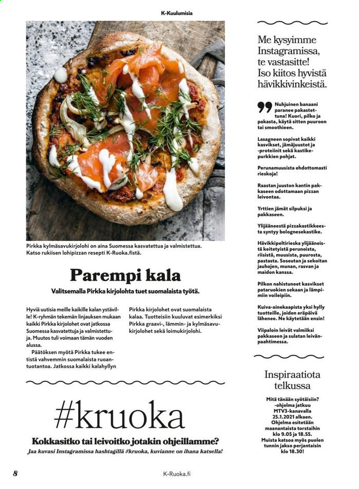 K-market tarjoukset - 13.01.2021 - 02.03.2021. Sivu 8