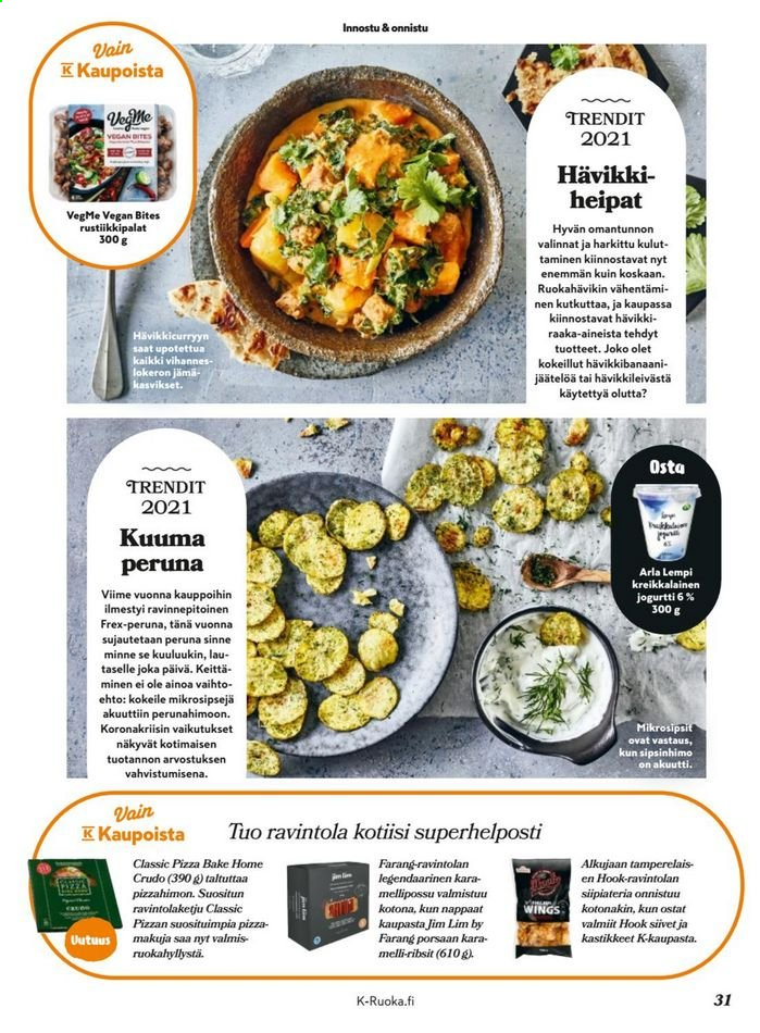 K-market tarjoukset - 13.01.2021 - 02.03.2021. Sivu 31