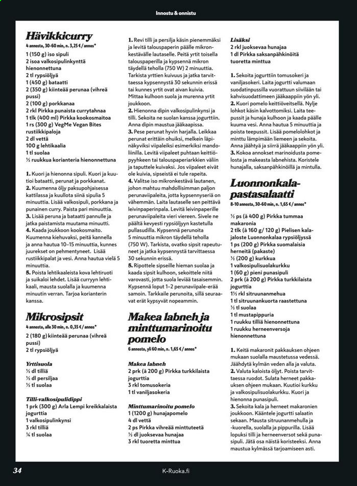 K-market tarjoukset - 13.01.2021 - 02.03.2021. Sivu 34