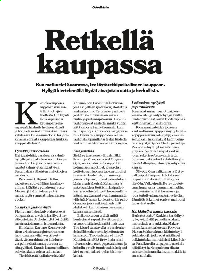 K-market tarjoukset - 13.01.2021 - 02.03.2021. Sivu 36