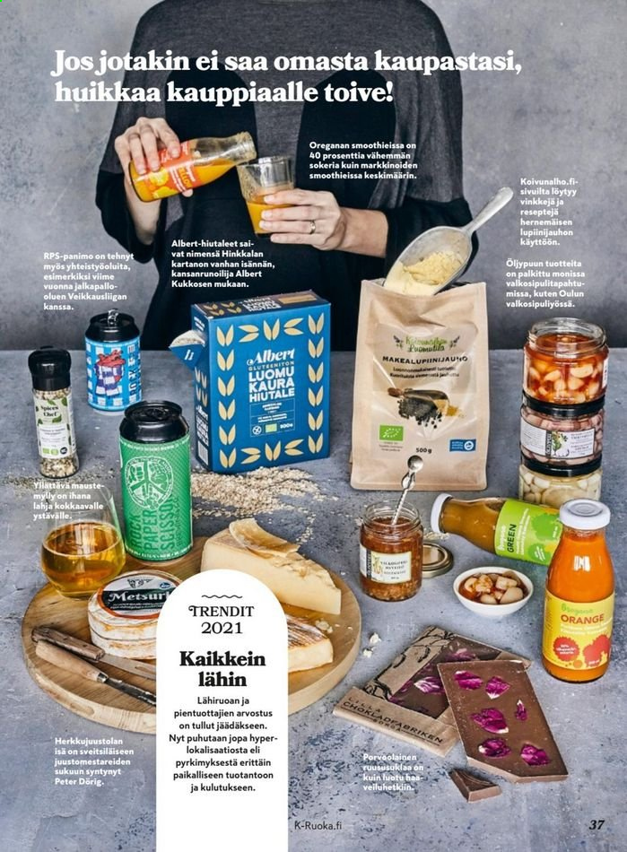 K-market tarjoukset - 13.01.2021 - 02.03.2021. Sivu 37