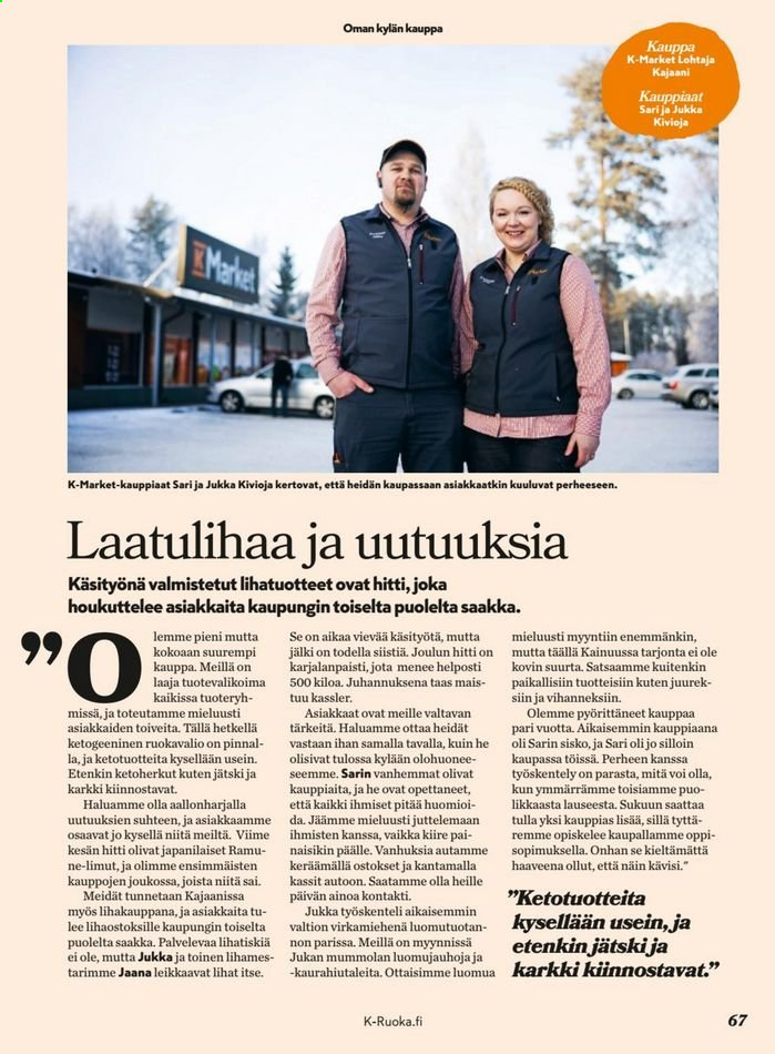 K-market tarjoukset - 13.01.2021 - 02.03.2021. Sivu 67