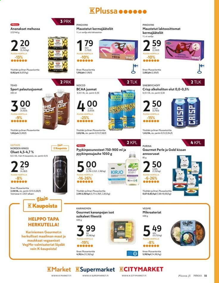 K-market tarjoukset - 13.01.2021 - 28.01.2021. Sivu 55