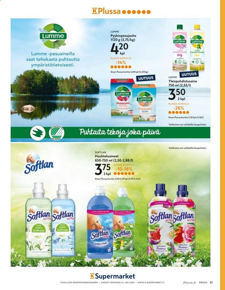 K-market tarjoukset - 13.01.2021 - 28.01.2021. Sivu 57