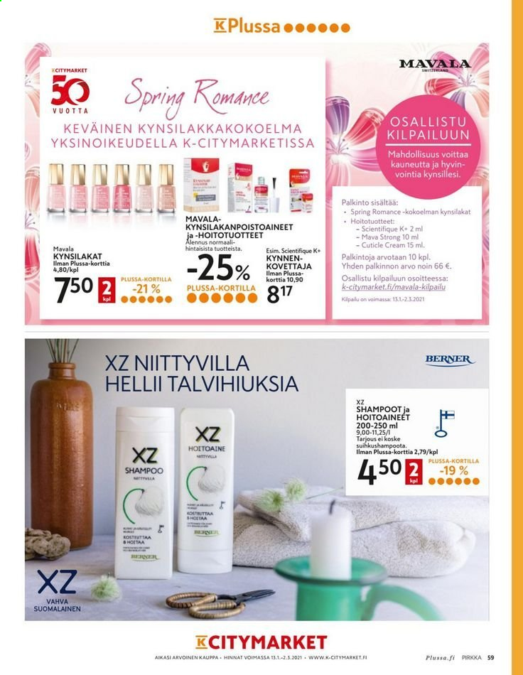 K-market tarjoukset - 13.01.2021 - 28.01.2021. Sivu 59