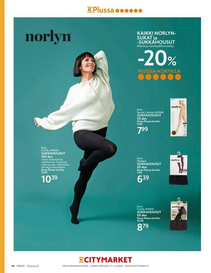 K-market tarjoukset - 13.01.2021 - 28.01.2021. Sivu 64