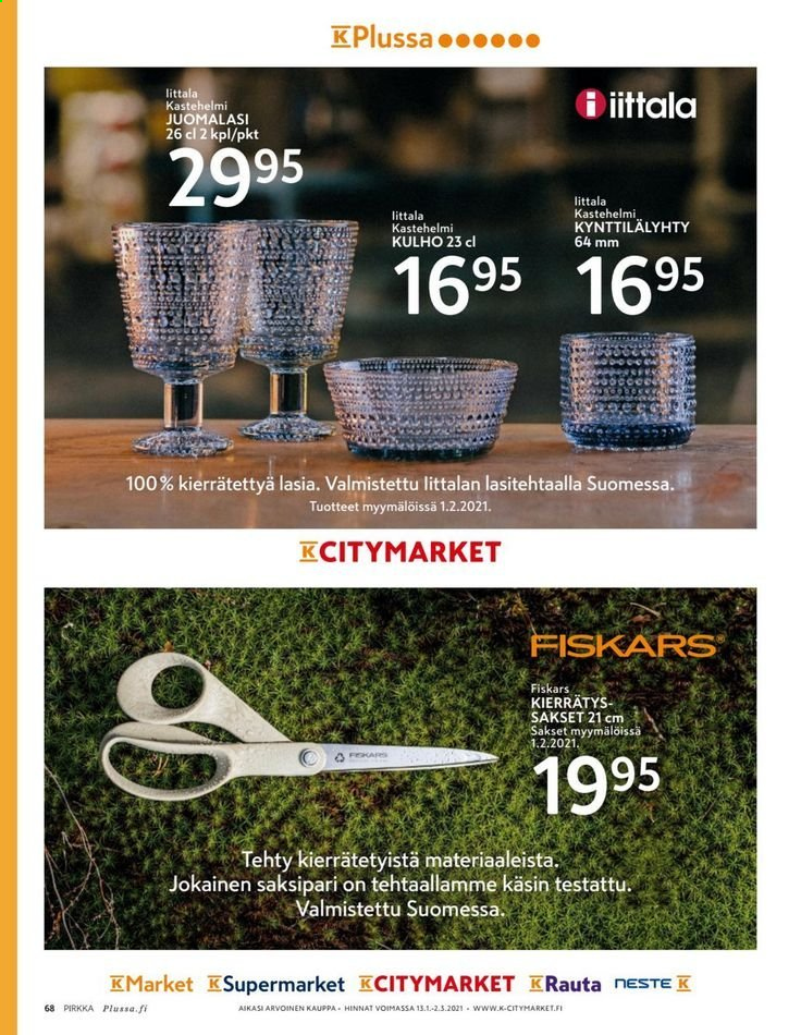 K-market tarjoukset - 13.01.2021 - 28.01.2021. Sivu 68