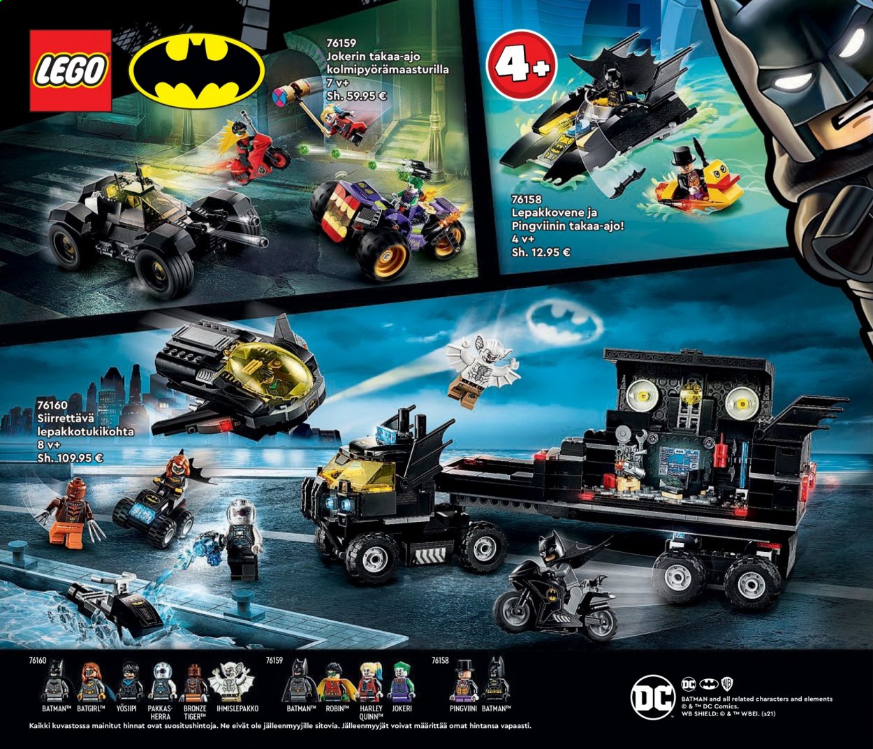 thumbnail - Tokmanni tarjoukset  - 12.01.2021 - 31.05.2021 - Tarjoustuotteet - Batman, LEGO. Sivu 66.