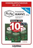 Löytötex tarjoukset  - 16.01.2021 - 17.01.2021.