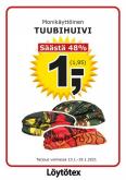 Löytötex tarjoukset  - 13.01.2021 - 19.01.2021.