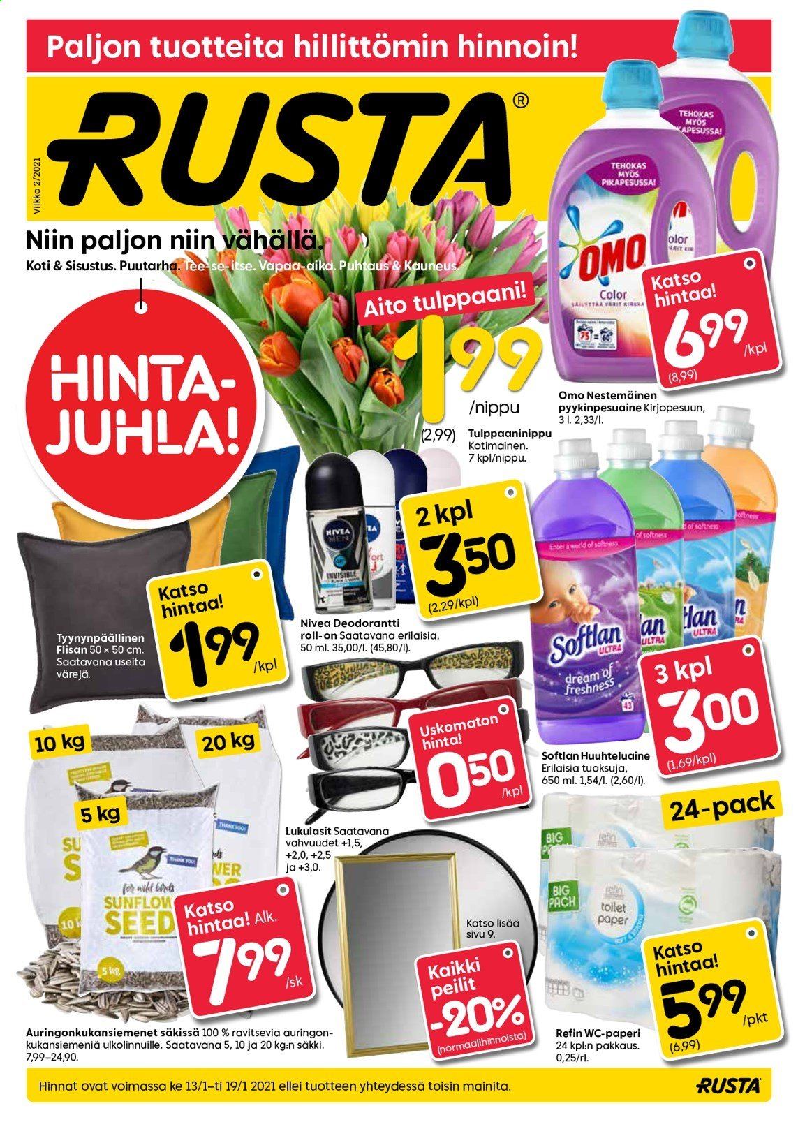 Rusta tarjoukset - 13.01.2021 - 19.01.2021. Sivu 1