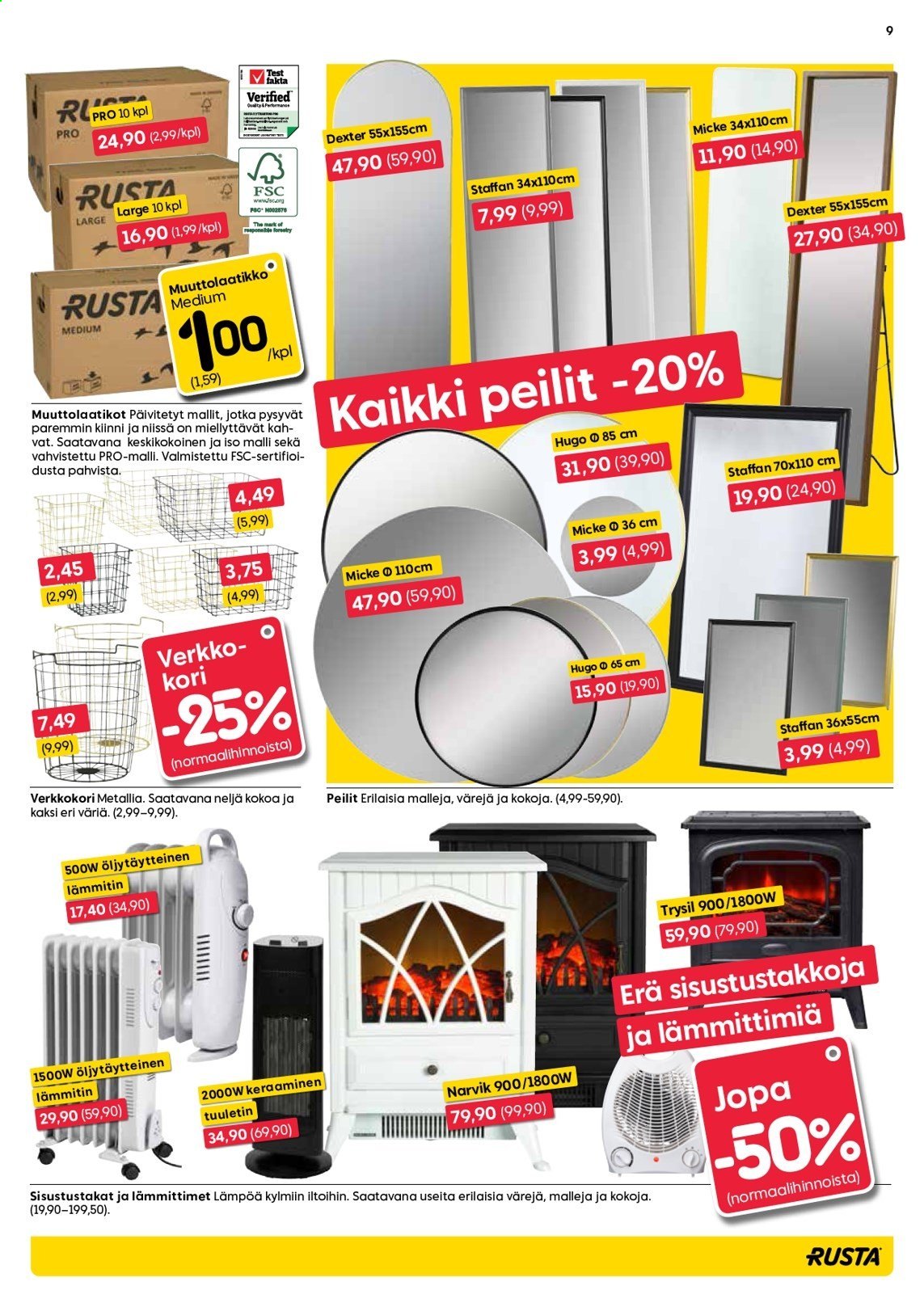 Rusta tarjoukset - 13.01.2021 - 19.01.2021. Sivu 9