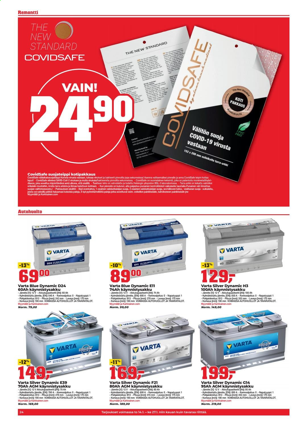 Kärkkäinen tarjoukset - 14.01.2021 - 27.01.2021. Sivu 18